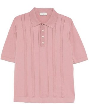 Piacenza 1733 Short Sleeve Polo - Pink