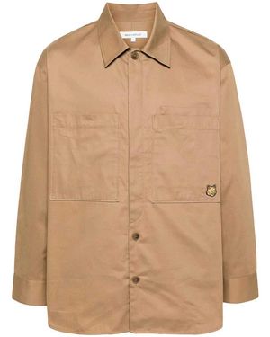 Maison Kitsuné Overshirt - Natural