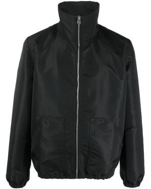 McQueen Logo Bomber Jacket - Black