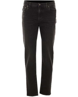 Dolce & Gabbana Denim Trousers - Black