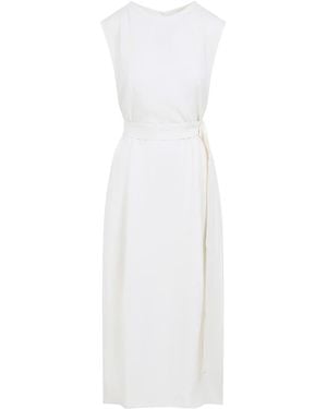 Studio Nicholson Wold Midi Dress - White