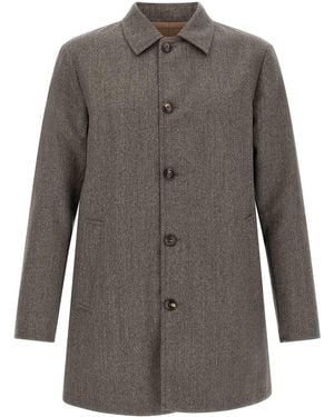 Pal Zileri Reversible Waterproof - Gray