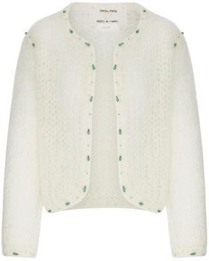 forte_forte Short Cardigan - White