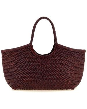 Dragon Diffusion Nantucket Basket Big Shoulder Bag - Purple
