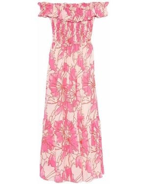 Poupette 'Suzanne' Long Dress - Pink