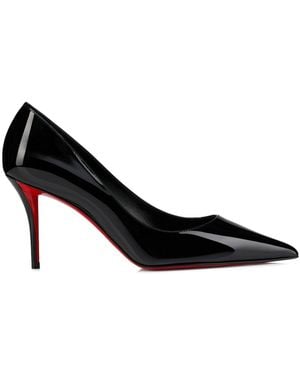 Christian Louboutin Miss Z 80 Patent Pump - Black
