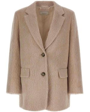 Peserico Single-Breasted Blazer - Brown