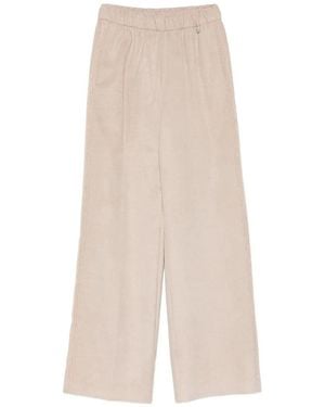 Herno Side Band Resort Pants - Natural