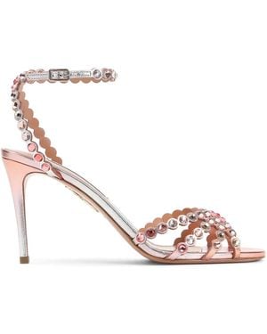 Aquazzura Aquazzurra Tequila 85 Sandal - Pink