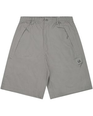C.P. Company Shorts With Logo - Grey