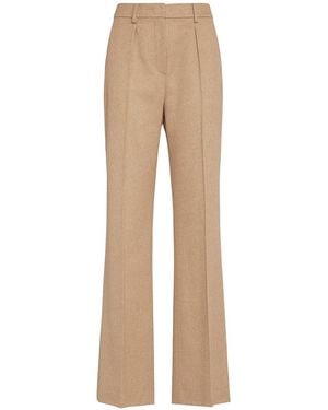 Max Mara Carbone Pants - Natural