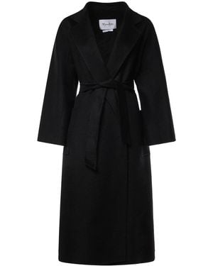 Max Mara Abrigo Midi - Negro