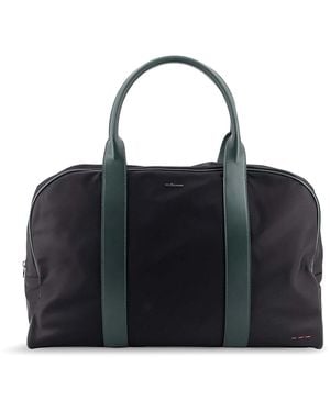Kiton Nylon Travel Bag - Black