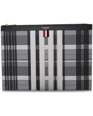 Thom Browne Leather Document Holder - Black