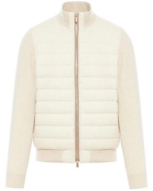 Moorer Padded Jacket - Natural