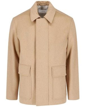 Lardini Virgin Wool Jacket - Natural