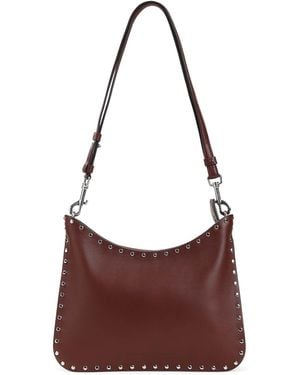 Phoebe Philo Stud Gig Small Bag - Brown