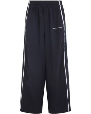 Balenciaga Sporty Joggers 50/50 - Blue