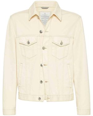 Brunello Cucinelli 4 Pocket Jacket - Natural