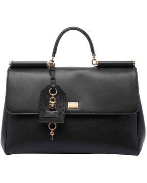Dolce & Gabbana Dolce&Ampgabbana My Sicily Handbag - Black