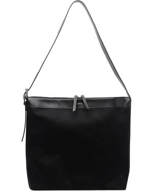 A.P.C. Vera Maxi Shoulder Bag - Black
