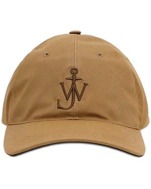 JW Anderson Baseball Cap With Logo - Natural
