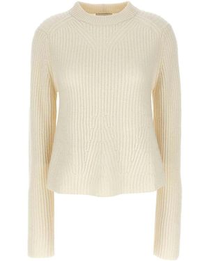 Loulou de Saison Cosmo Jumper - White