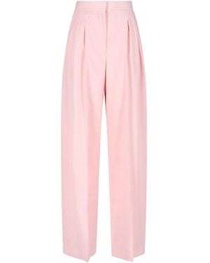 McQueen Wide Leg Trousers - Pink