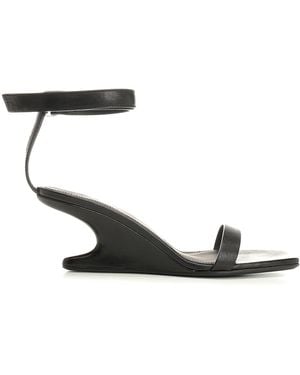 Rick Owens Cantilever Sandals - Black