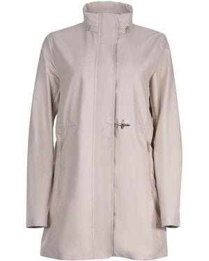 Fay Jacket Made Of Polyester - Gray