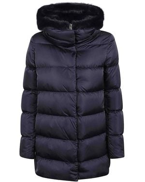 Herno Manteau Rembourré - Bleu