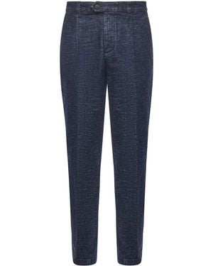 Eleventy Pantalón Casual - Azul