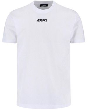 Versace T-Shirt Logo - White