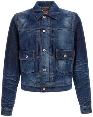 KENZO Japanese Denim Jacket - Blue