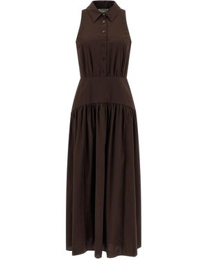 STAUD Romy Dress - Brown
