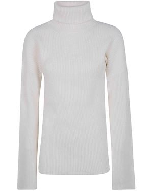 TOTEME Slit Sleeves Knit - White