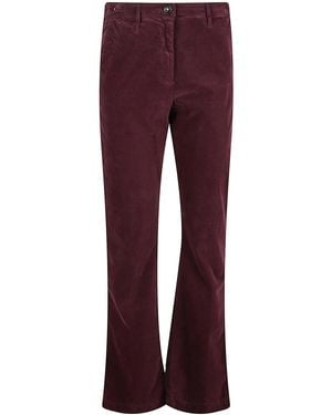 Massimo Alba Trousers - Red