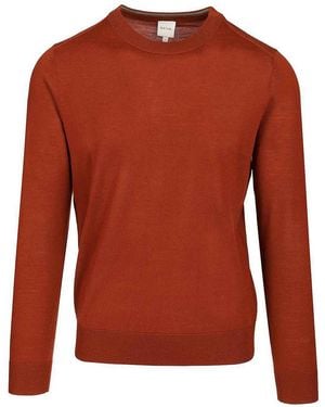 Paul Smith Crew Neck Sweater - Red