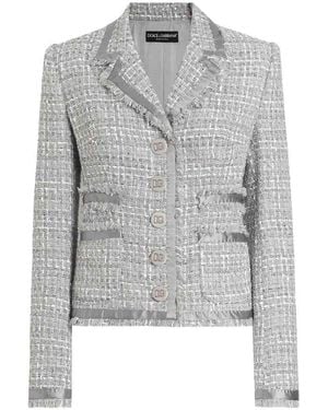 Dolce & Gabbana Dolce & Gabbana Jackets - Grey