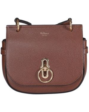 Mulberry Leather Bag - Purple