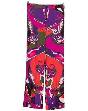 PUCCI Orchidee-Print Pyjama Trousers - Purple