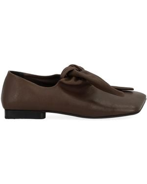Uma Wang Lace-Up Shoe - Brown