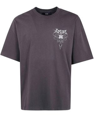 Amiri Camiseta - Azul