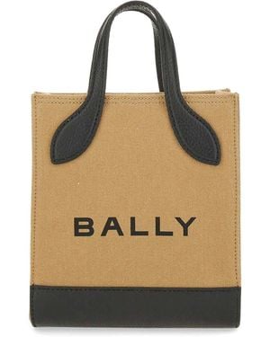 Bally Bag With Logo - Natural