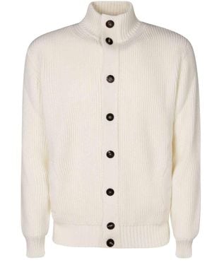 FILIPPO DE LAURENTIIS Button Cardigan - Natural