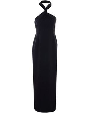 Solace London Rona Maxi Dress - Blue