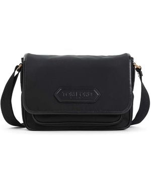 Tom Ford Messenger Shoulder Bag - Black