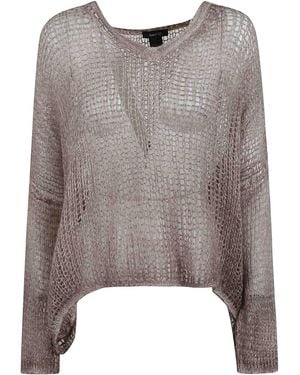 Avant Toi Cashmere Mixed Shirt - Brown