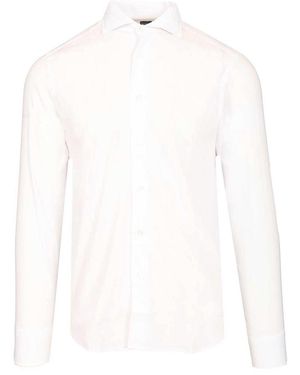 Fedeli Long-Sleeved Shirt - White