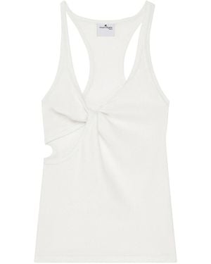 Courreges 90S Tank Top - White